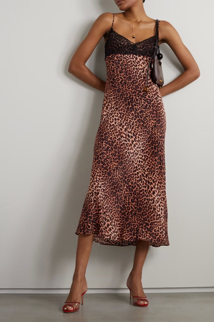 Rx Attiya Midi Slip Dress
