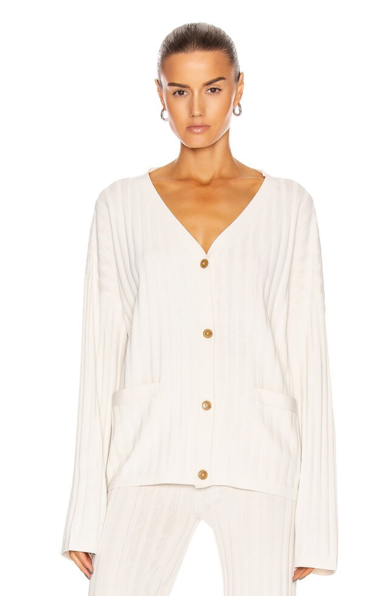 Tot Vinci Rib Cardigan | Cour Knit Pant | Set