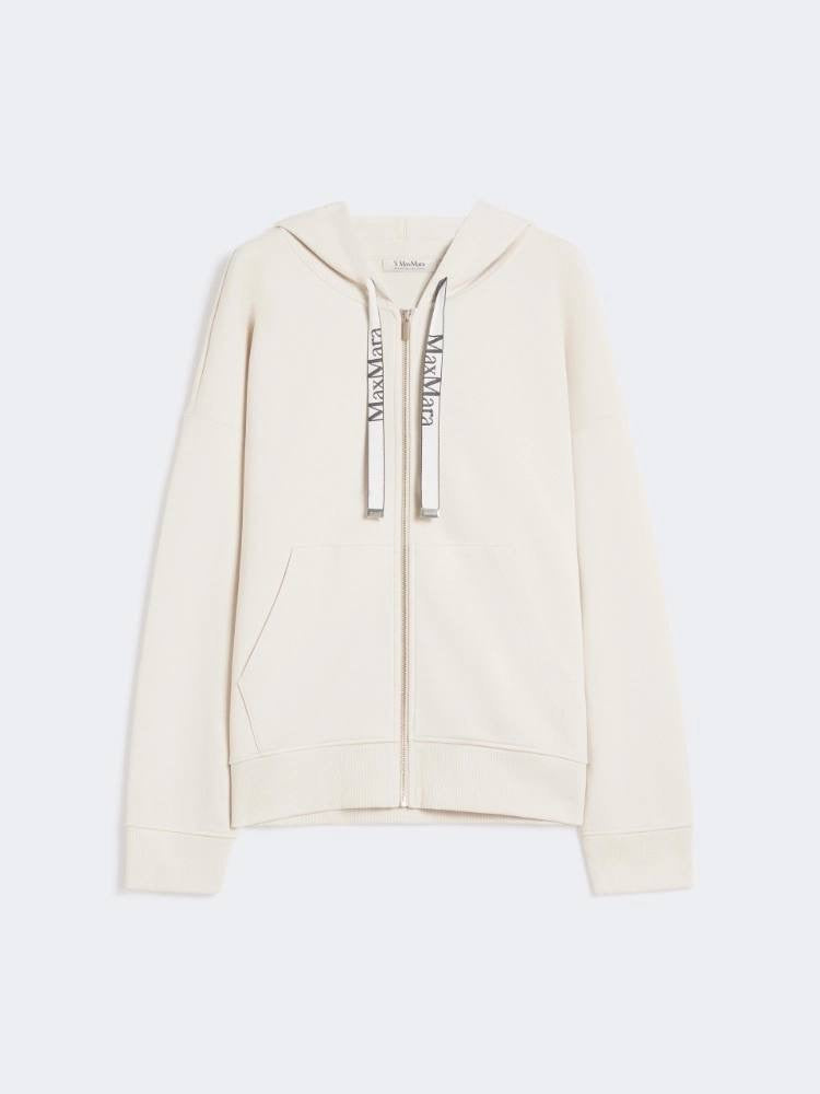 5 Colors! MM Technical Cotton-blend Jersey Zip-Up Sweatshirt Hoodie
