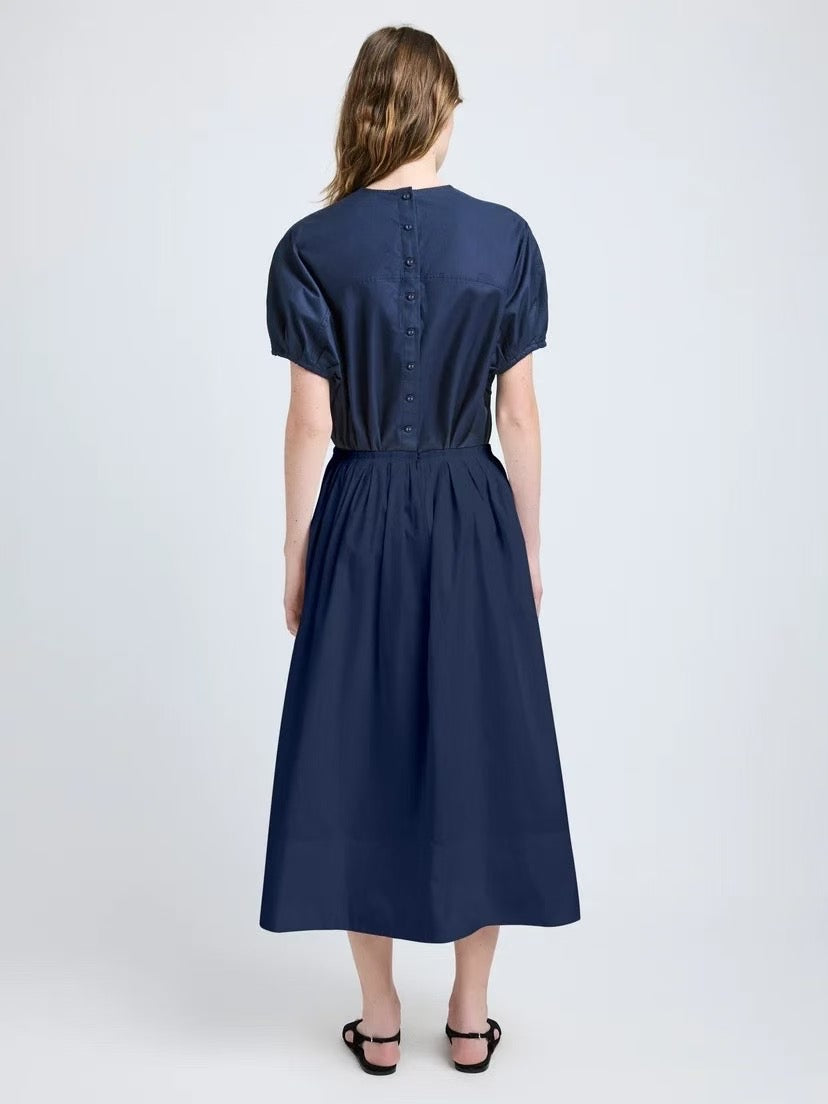PS Haleigh Cotton Reversible Top | Austin Midi Skirt | Cotton Sateen Set