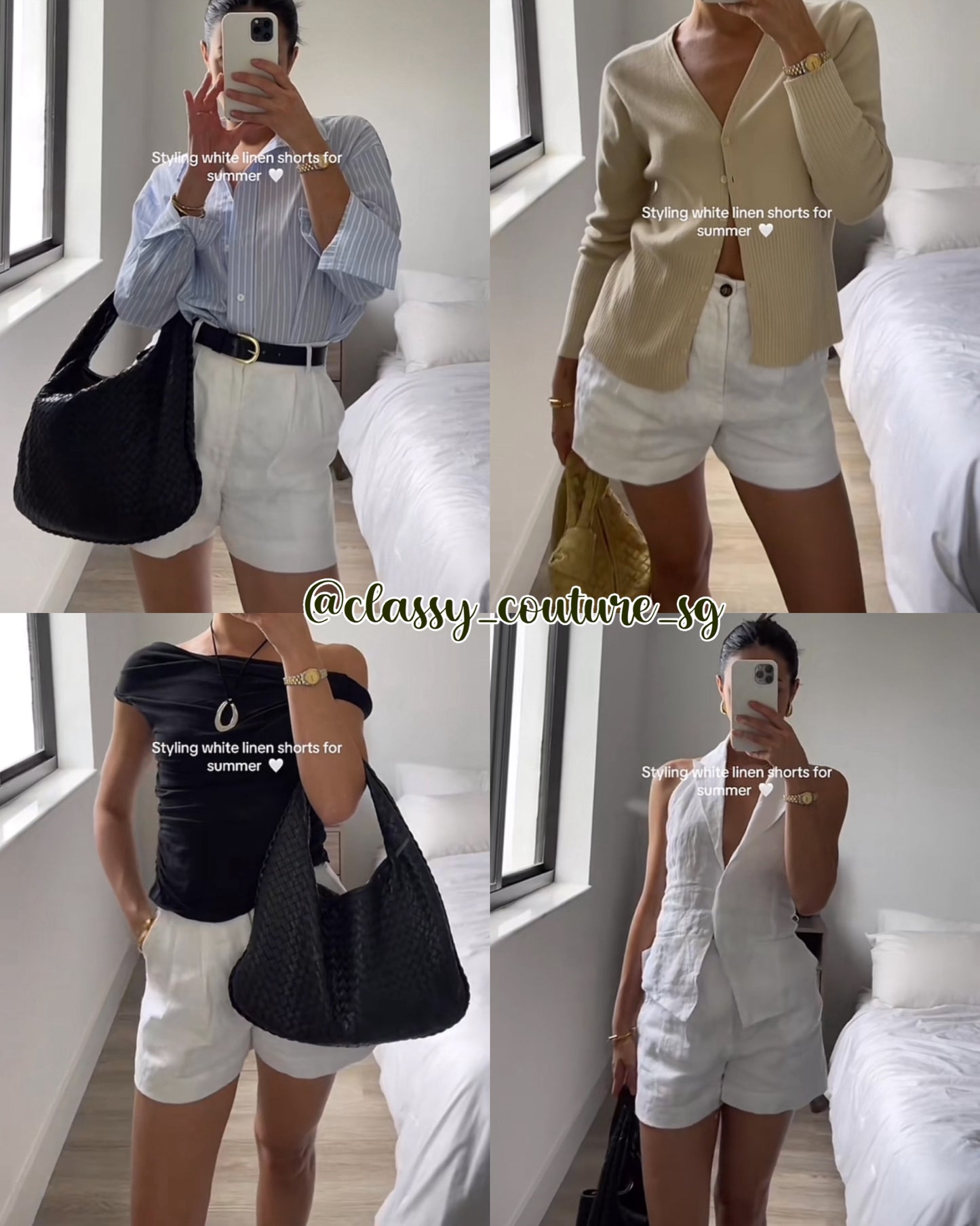 Ref Mason Linen Shorts