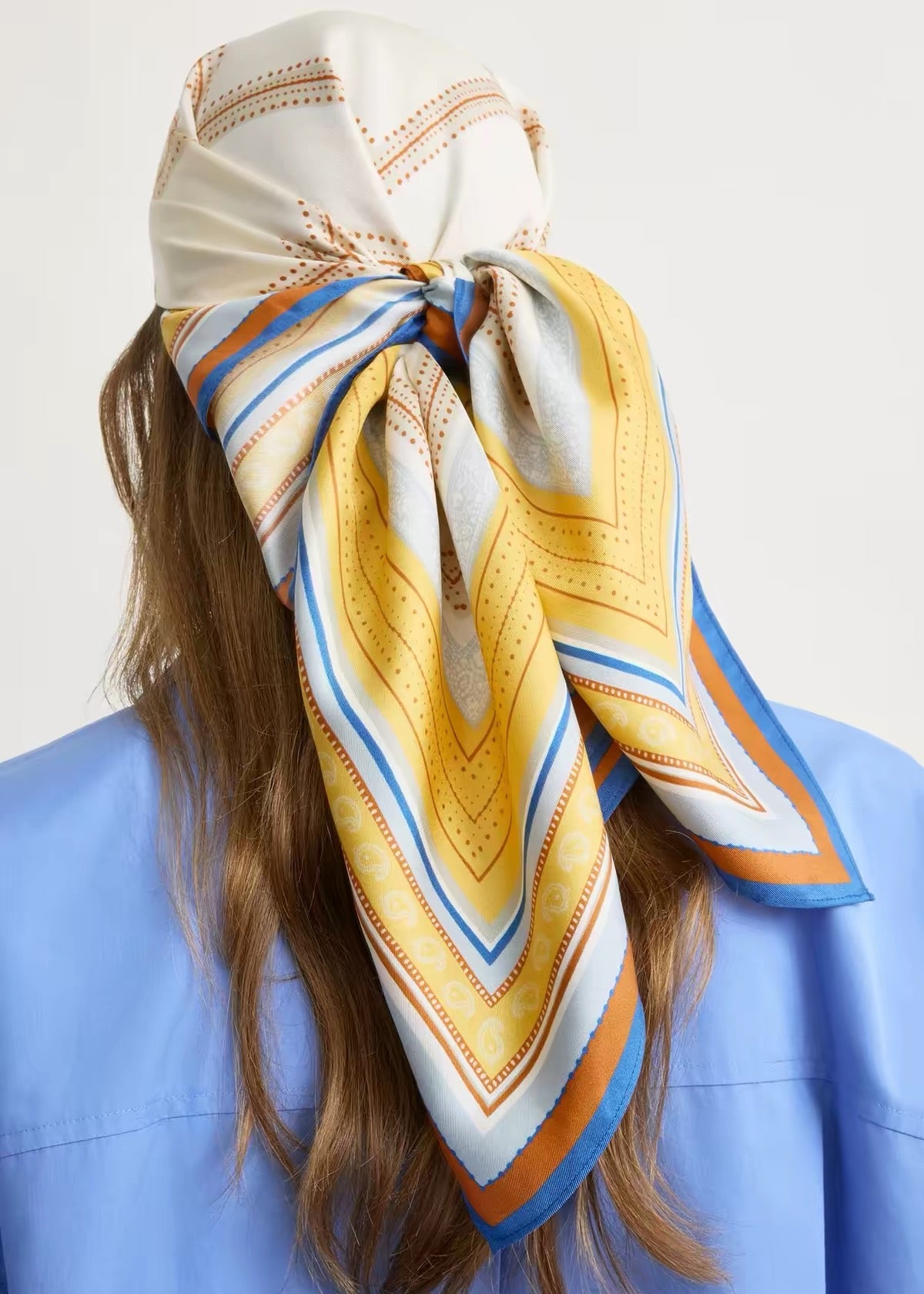 2 Colors! TOT Collector Silk Scarf 90*90cm