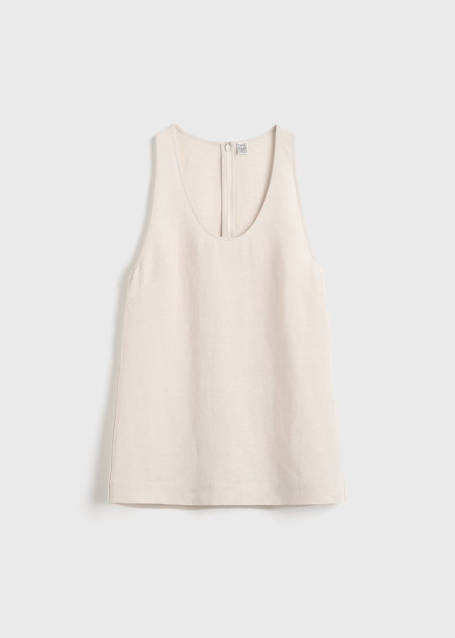 Tot Fluid Long Sleeve Shirt | Tank Top | Drawstring Trousers | Lyocell-Linen Set
