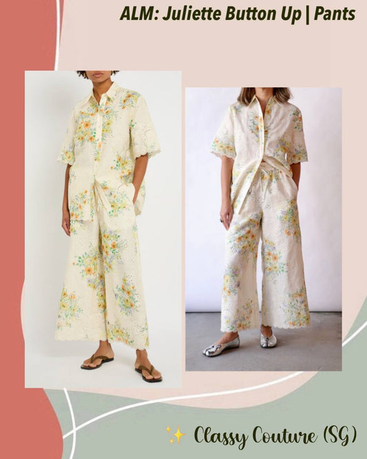 ALM Juliette Linen Shirt | Pants | Set