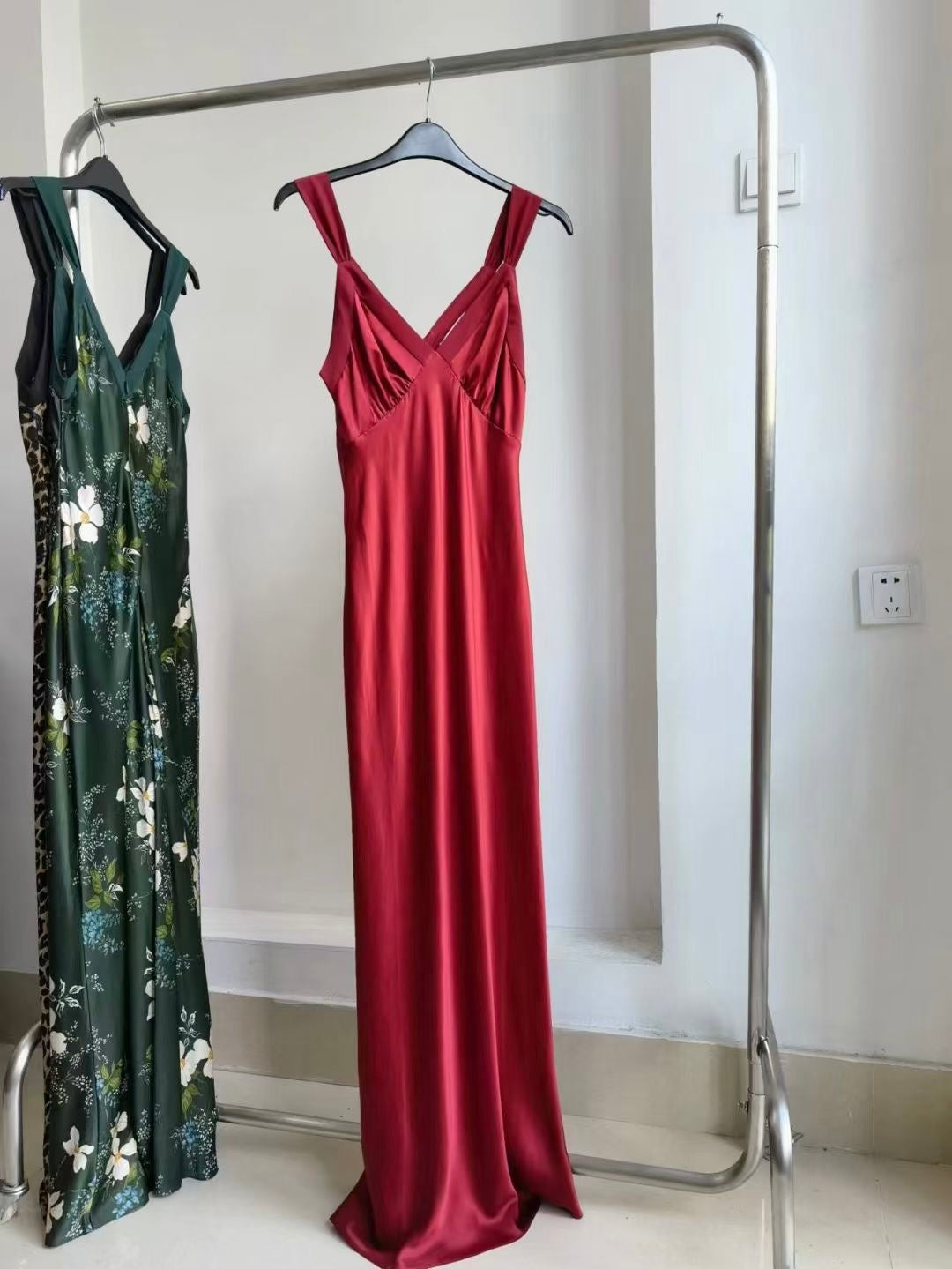 Neola Silk Maxi Dress