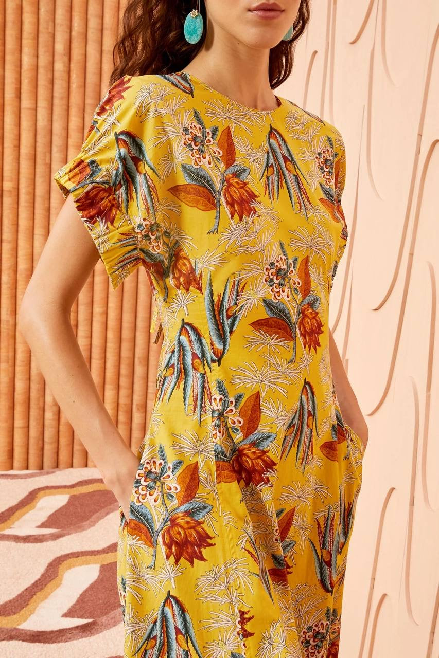 UJ Devon Cotton Poplin Midi Dress