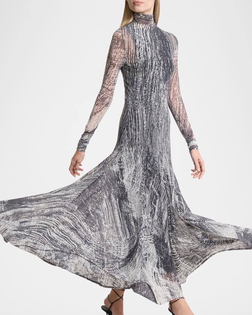 PS Gemma Long Sleeve Jersey High Neck Maxi Dress