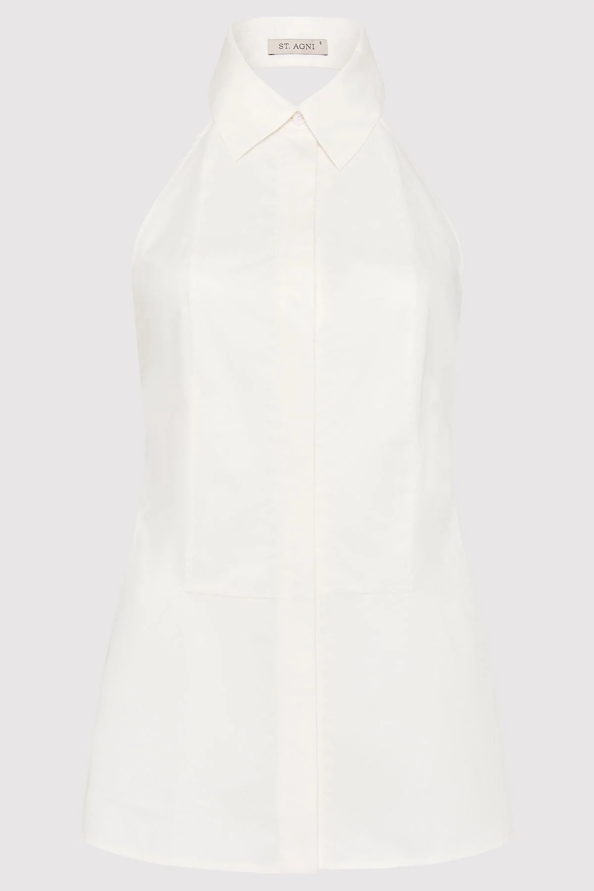 SA Halter Backless Cotton Shirt Top