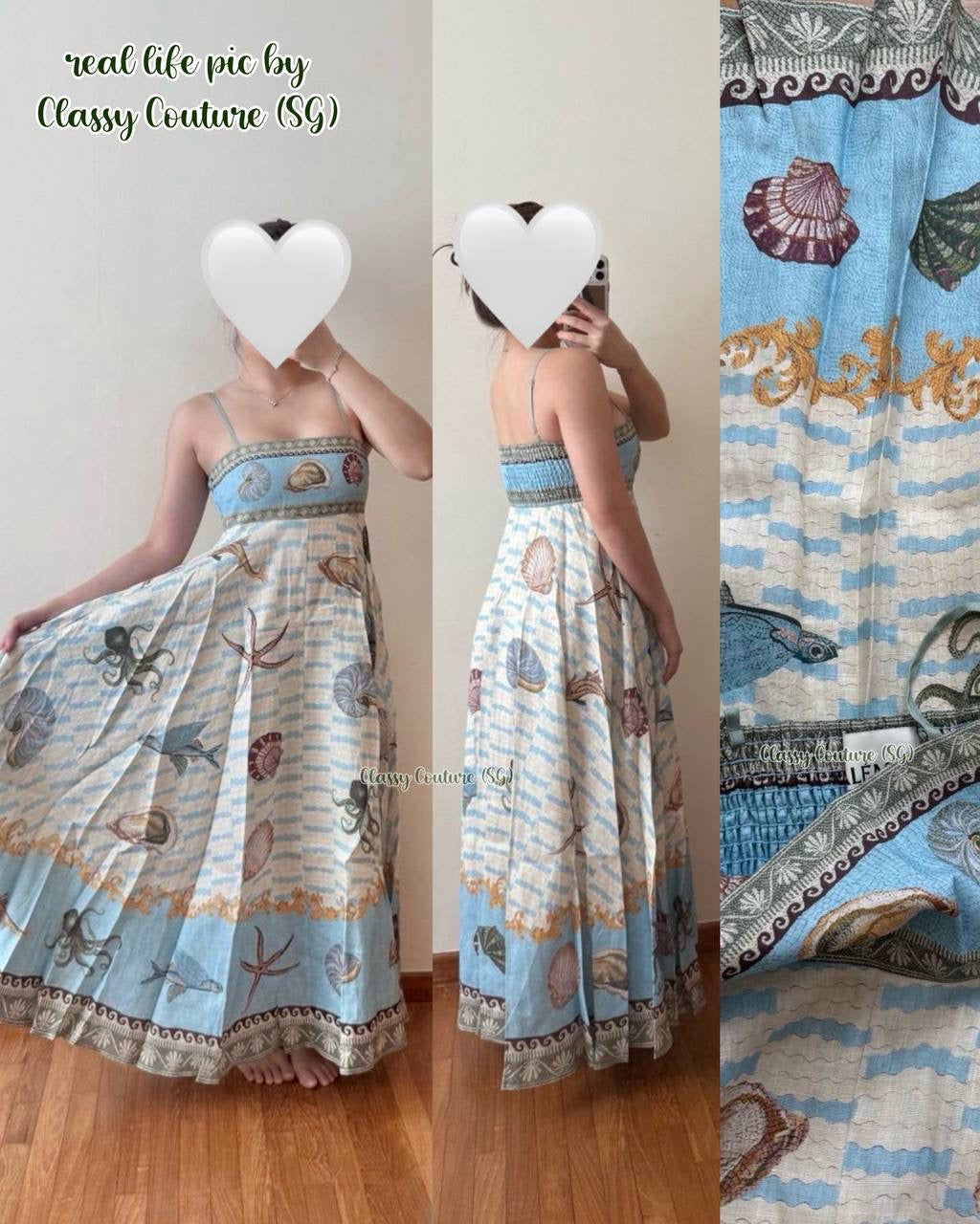 ALM Bath House Linen Midi Dress Sundress