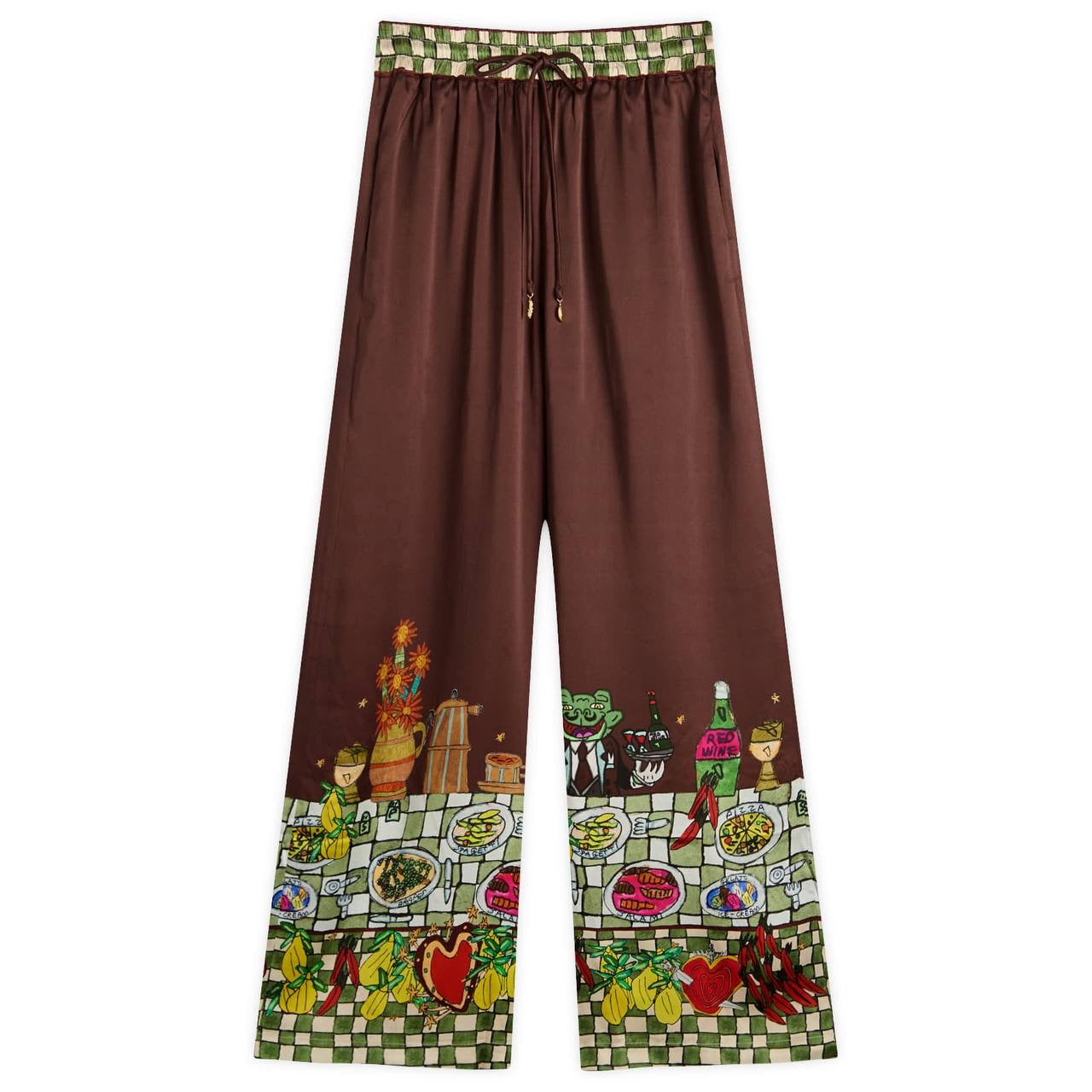 ALM Fredo Silk Shirt | Pants | Set