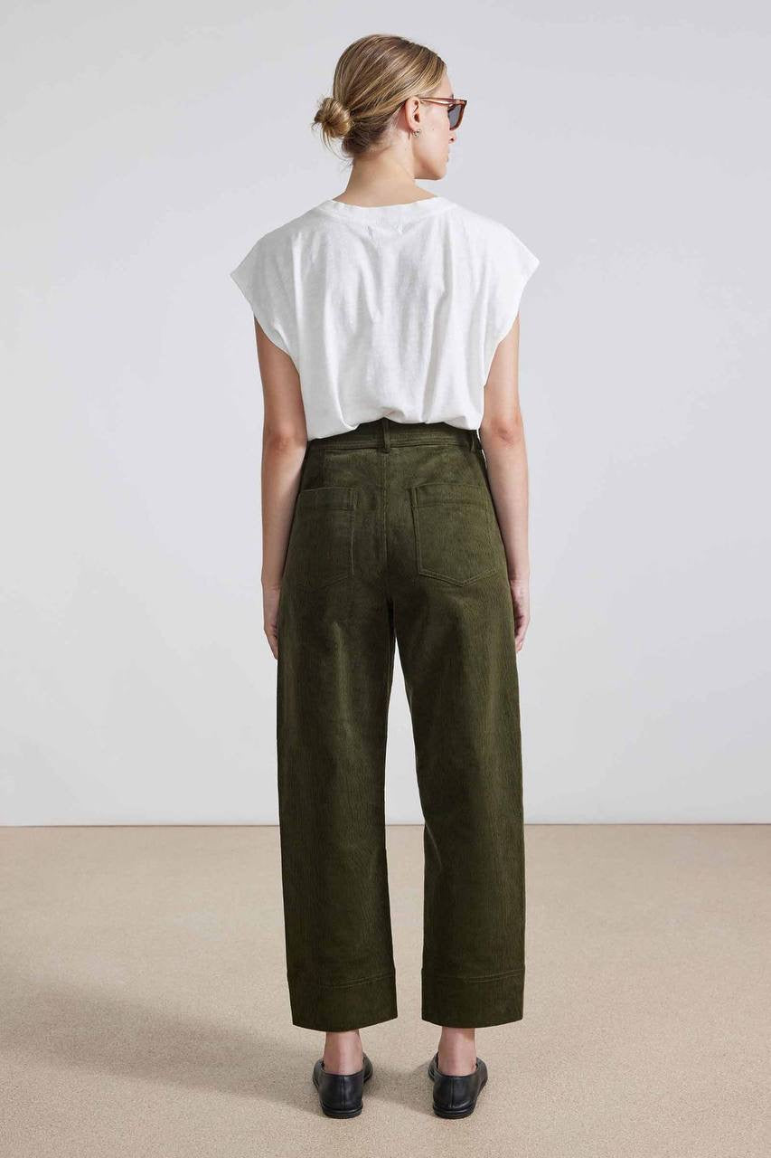 AA Mari Barrel Cotton Corduroy Pant