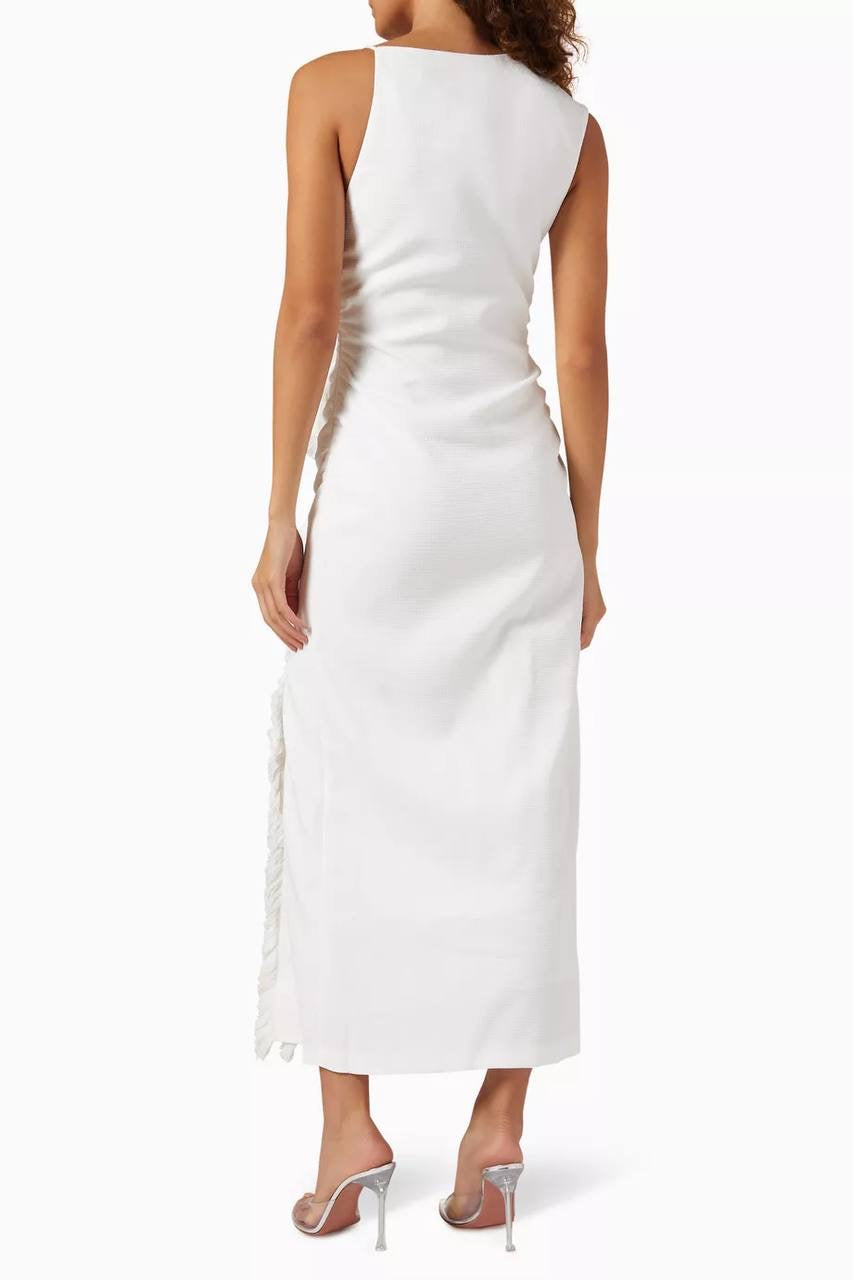CLE Elijah Fringe Midi Maxi Dress