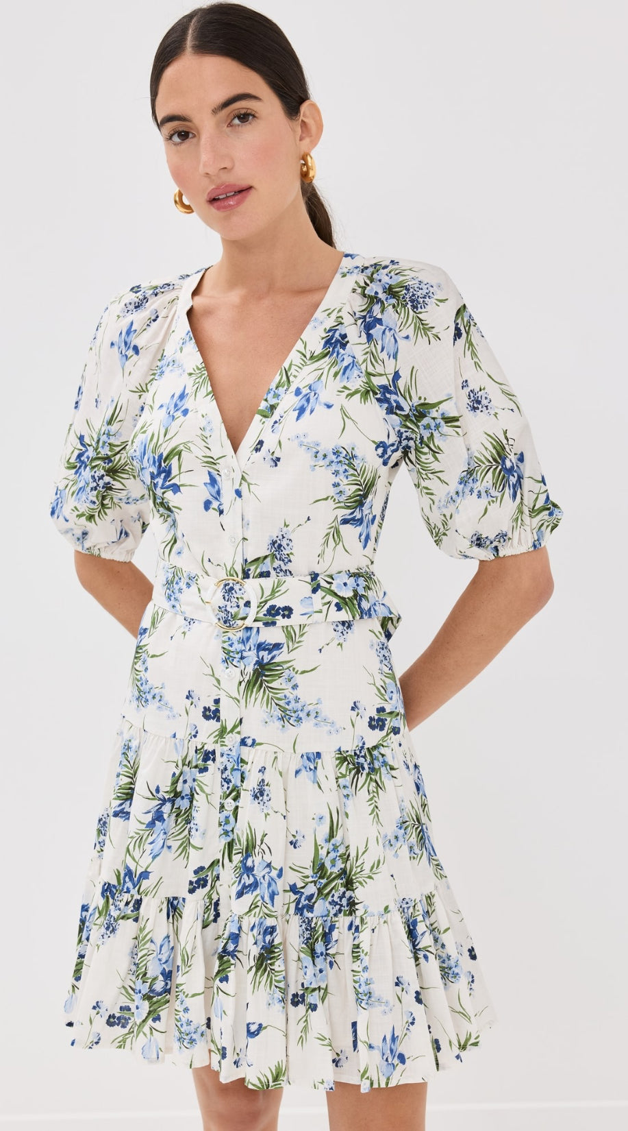 VB Dewey Cotton Mini Dress