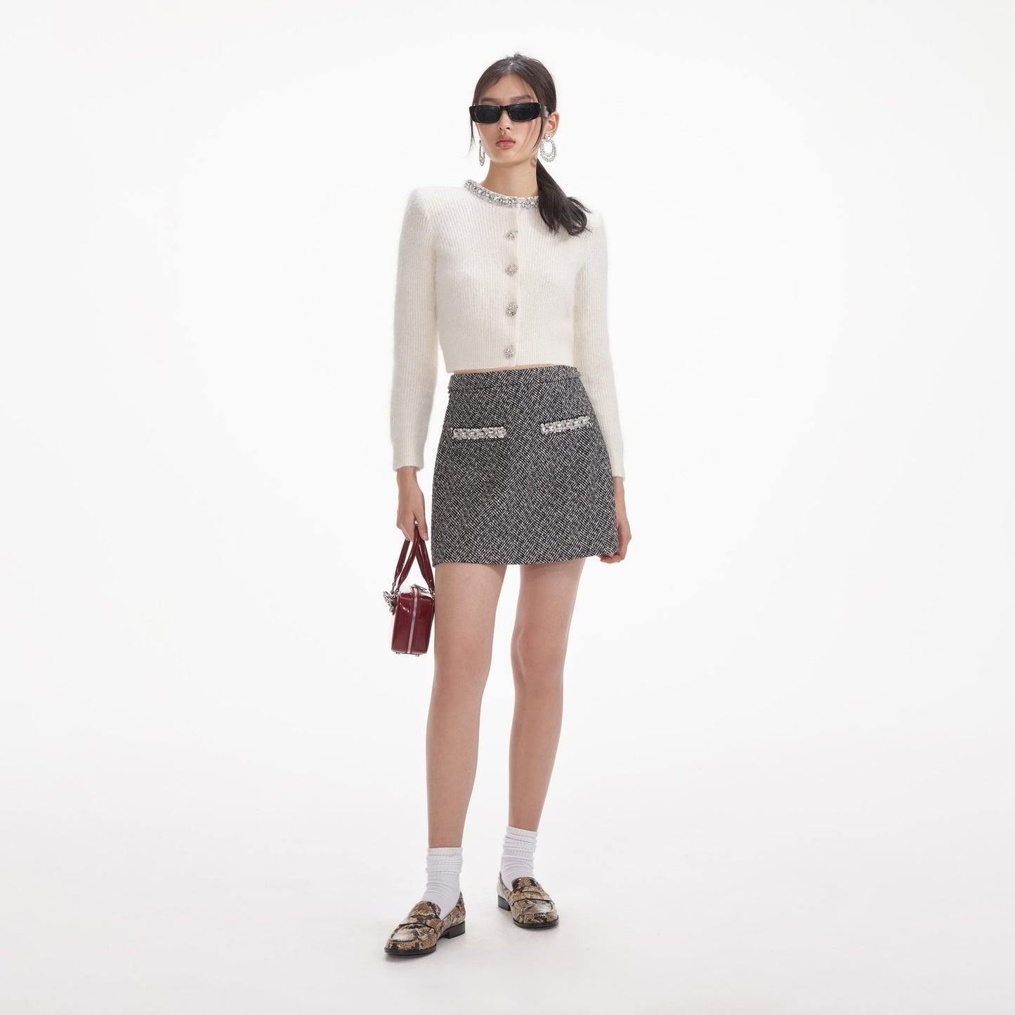 SP Cream Soft Knit Cardigan