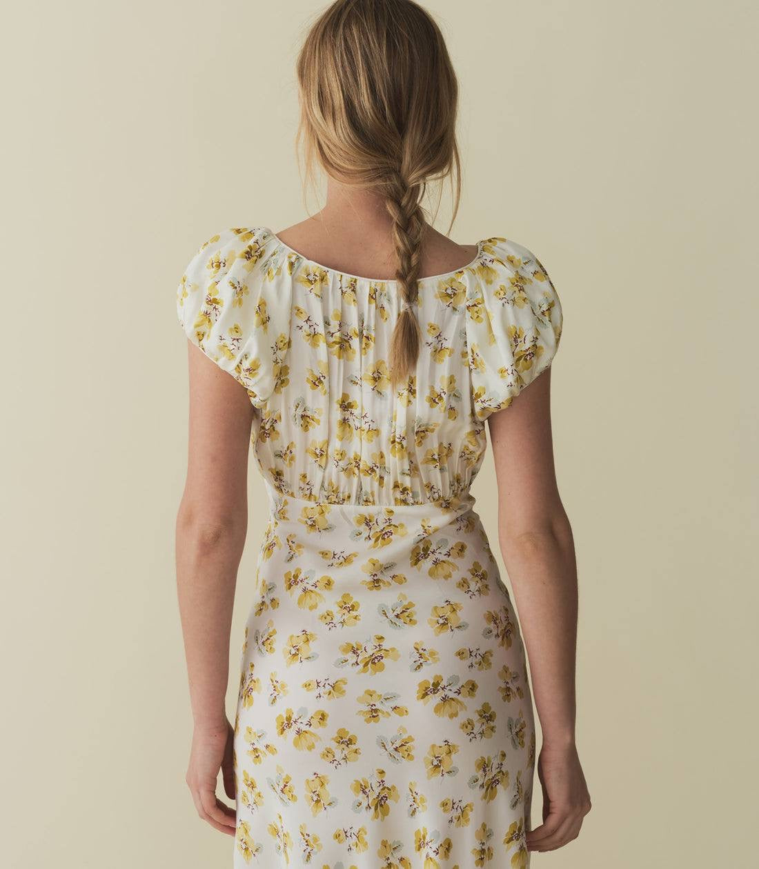 DN Florencia Silk-Viscose Midi Dress