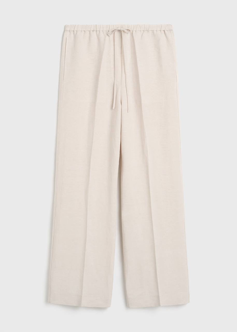 Tot Fluid Long Sleeve Shirt | Tank Top | Drawstring Trousers | Lyocell-Linen Set