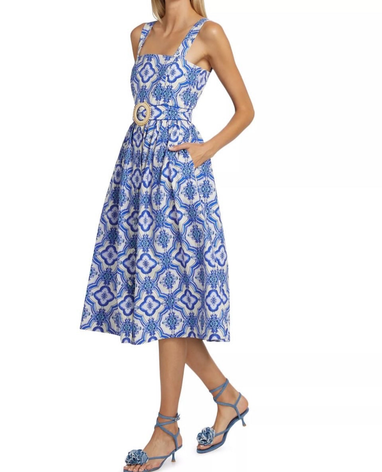 CC Candace Cotton Midi Dress