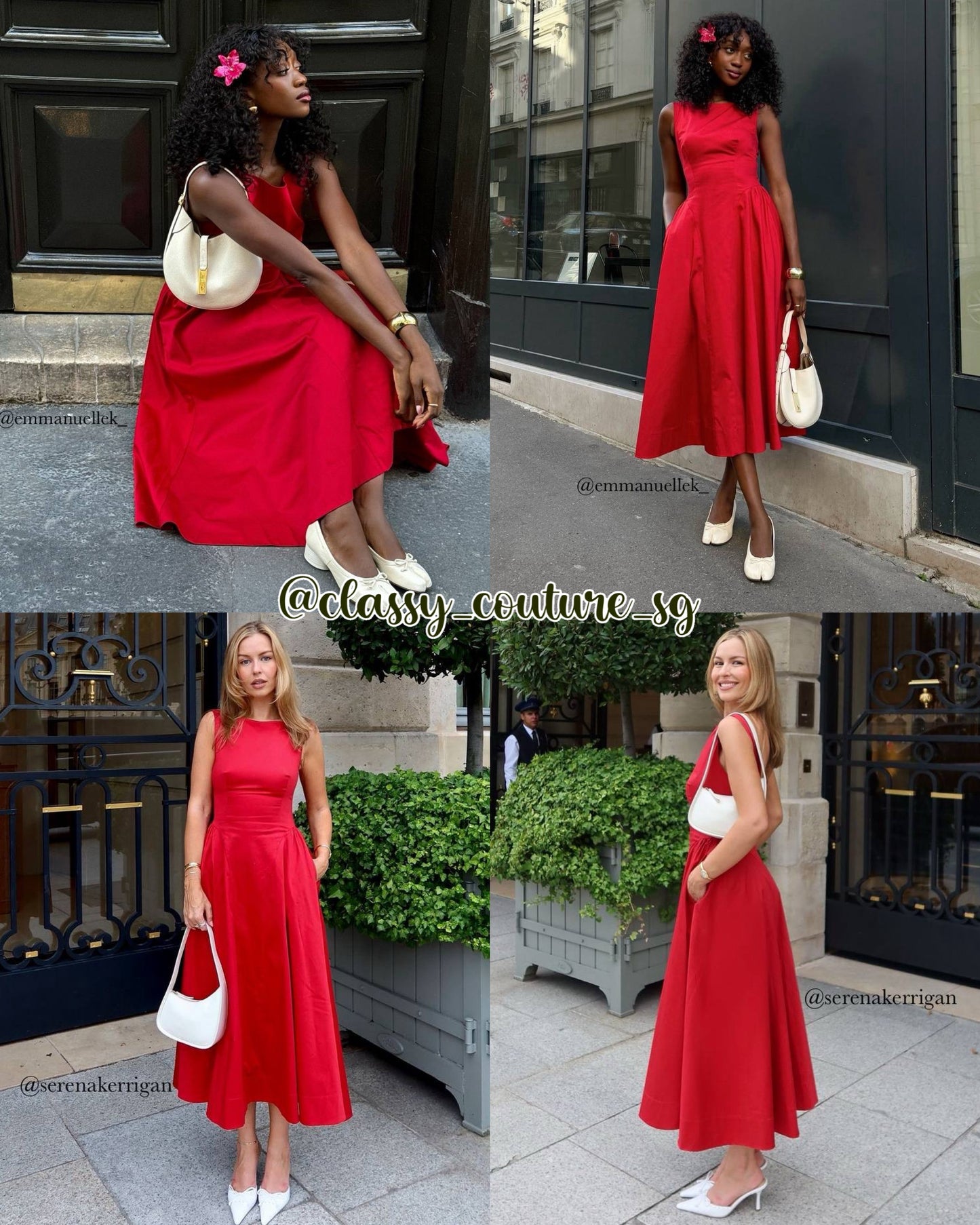 Restock! HS Stretch-Cotton Sateen Midi Dress