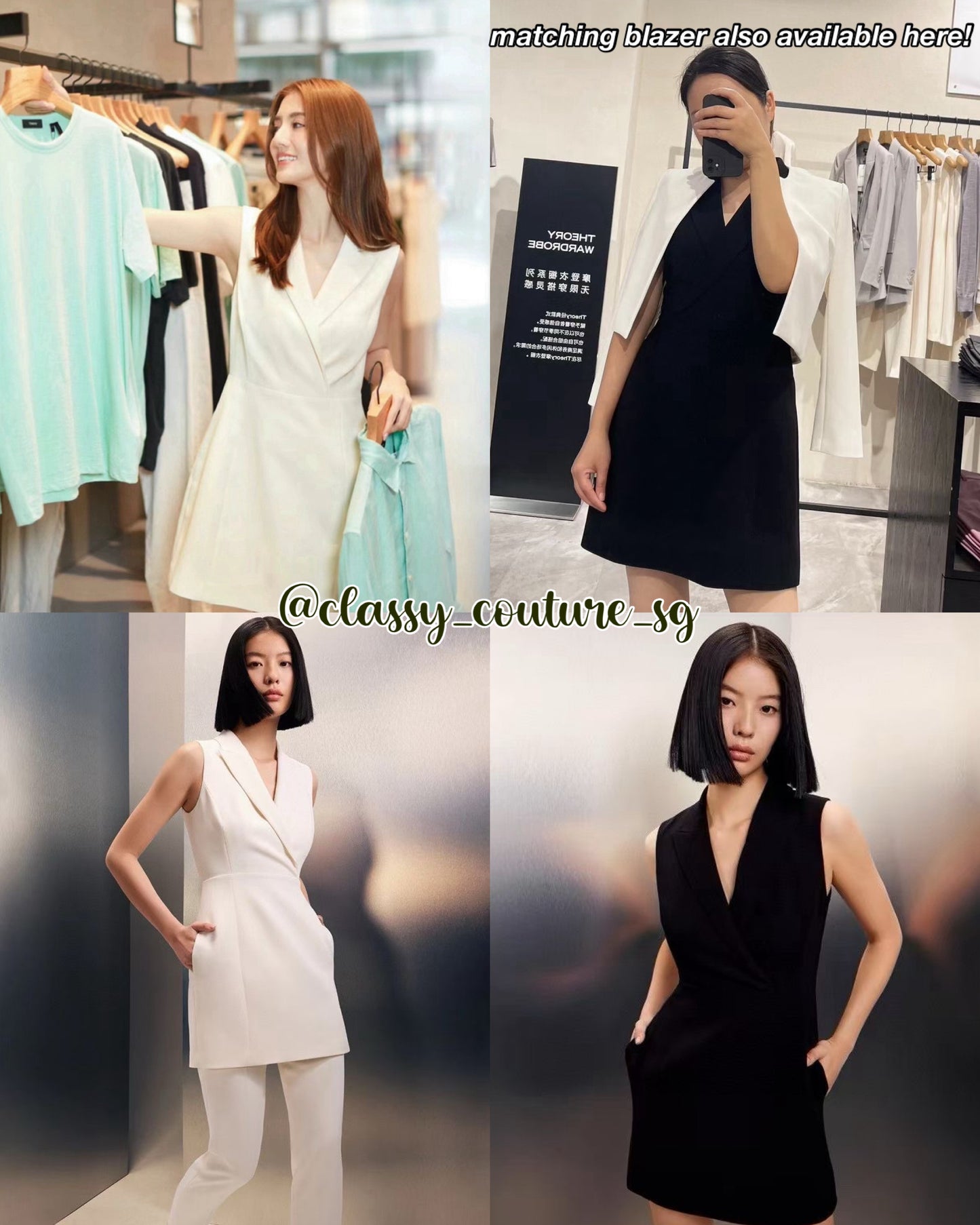 TH Blazer Teacup Mini Dress