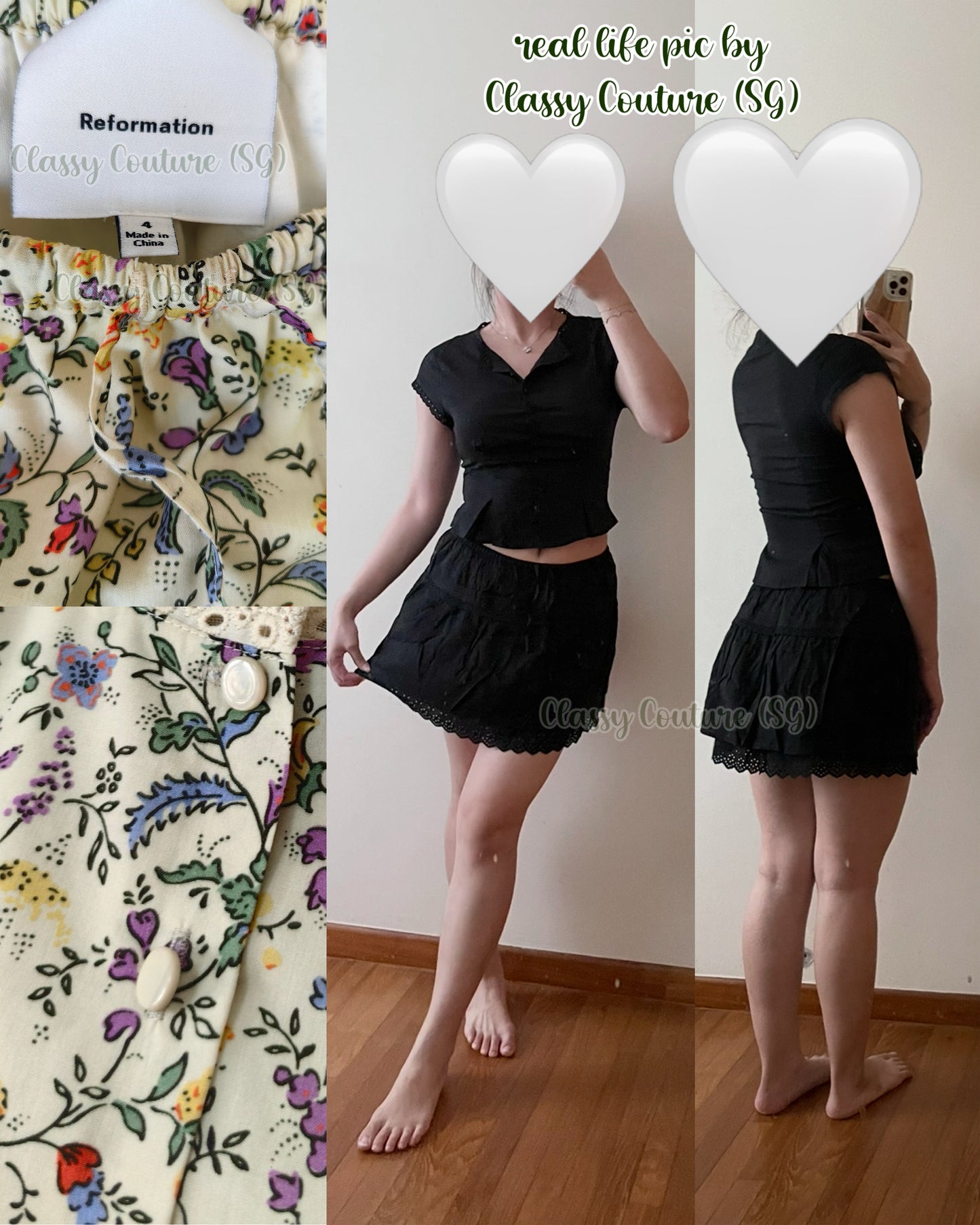 Ref Valetta Two Piece | Top Mini Skirt | Cotton-Viscose Set