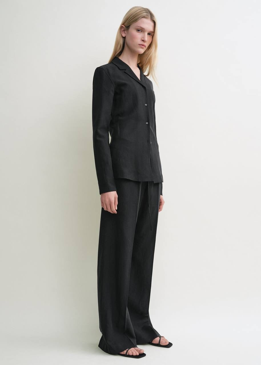 Tot Fluid Long Sleeve Shirt | Tank Top | Drawstring Trousers | Lyocell-Linen Set