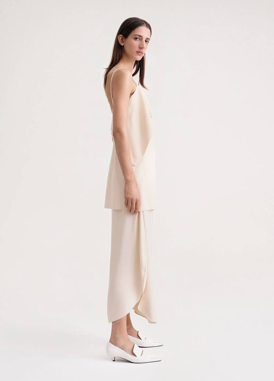 SALE! Tot Draped Viscose Cami Blush Top