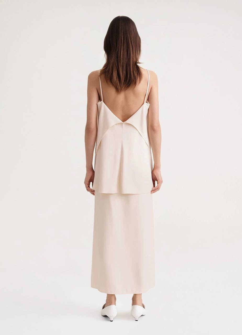 SALE! Tot Draped Viscose Cami Blush Top