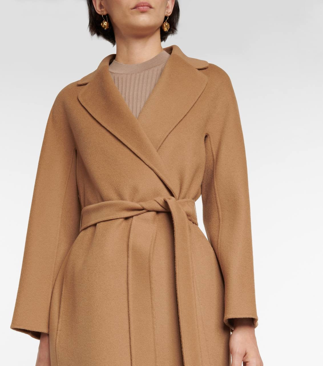 MM Esturia Wool Broadcloth Midi Coat