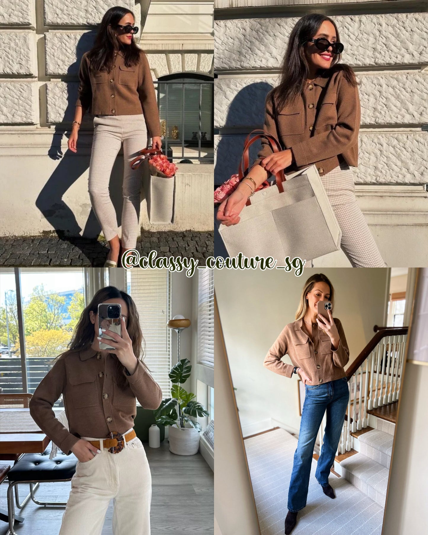 SZ Betty Merino Wool Cardigan Part 1/3