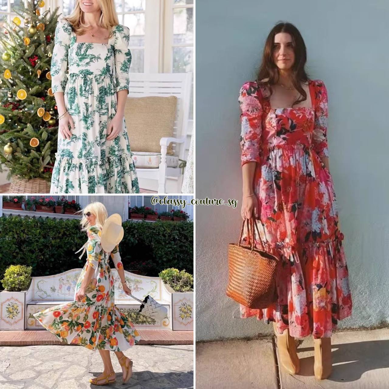 CC Blue Hill Midi Dress