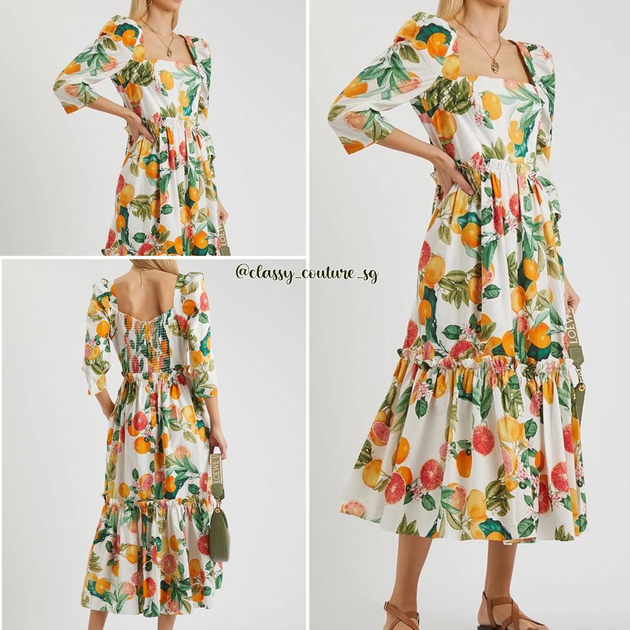 CC Blue Hill Midi Dress