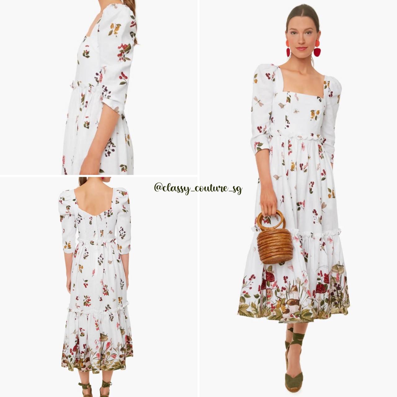 CC Blue Hill Midi Dress