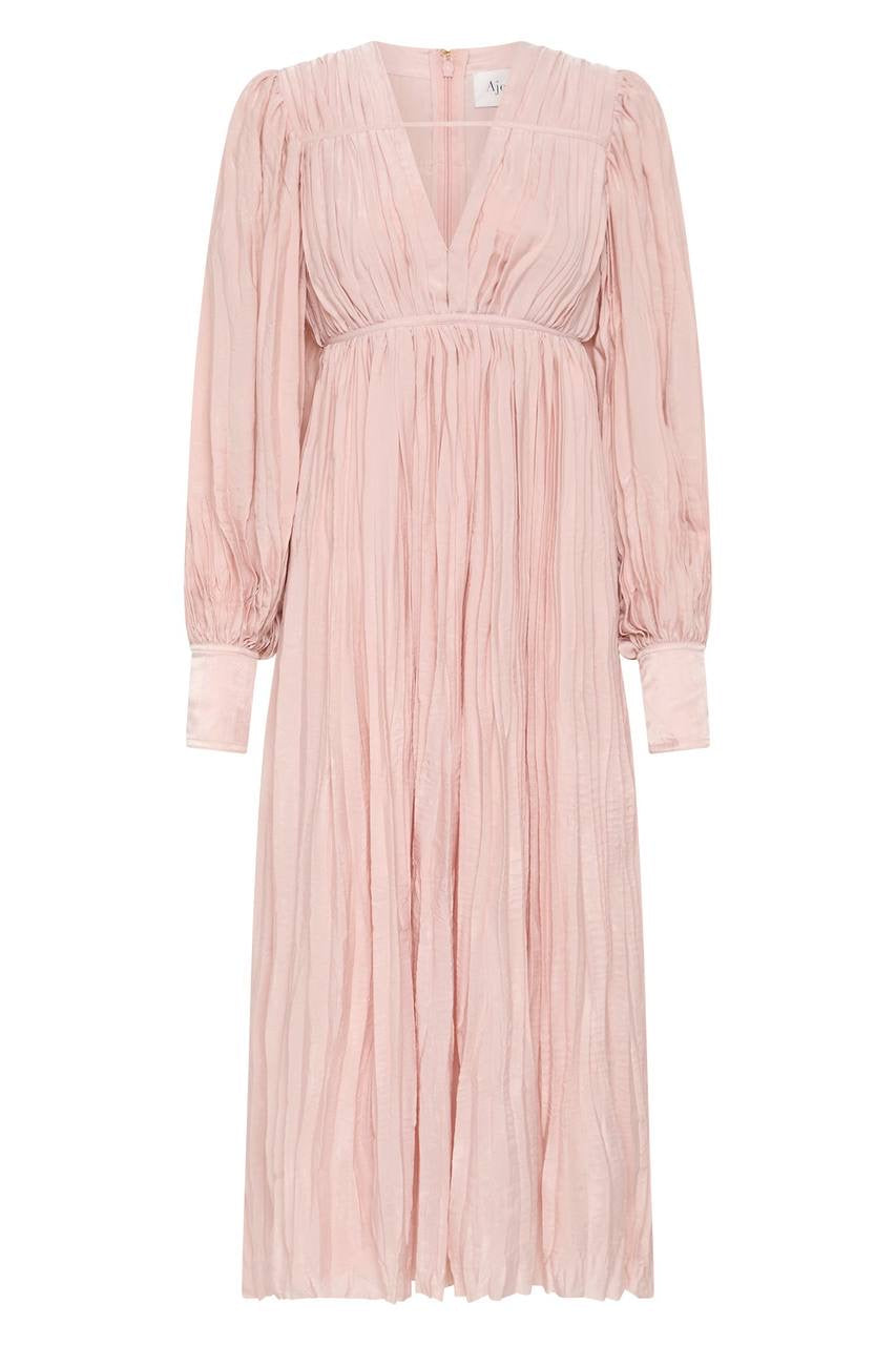 AJ Catalyst Pleated Mini | Midi Dress