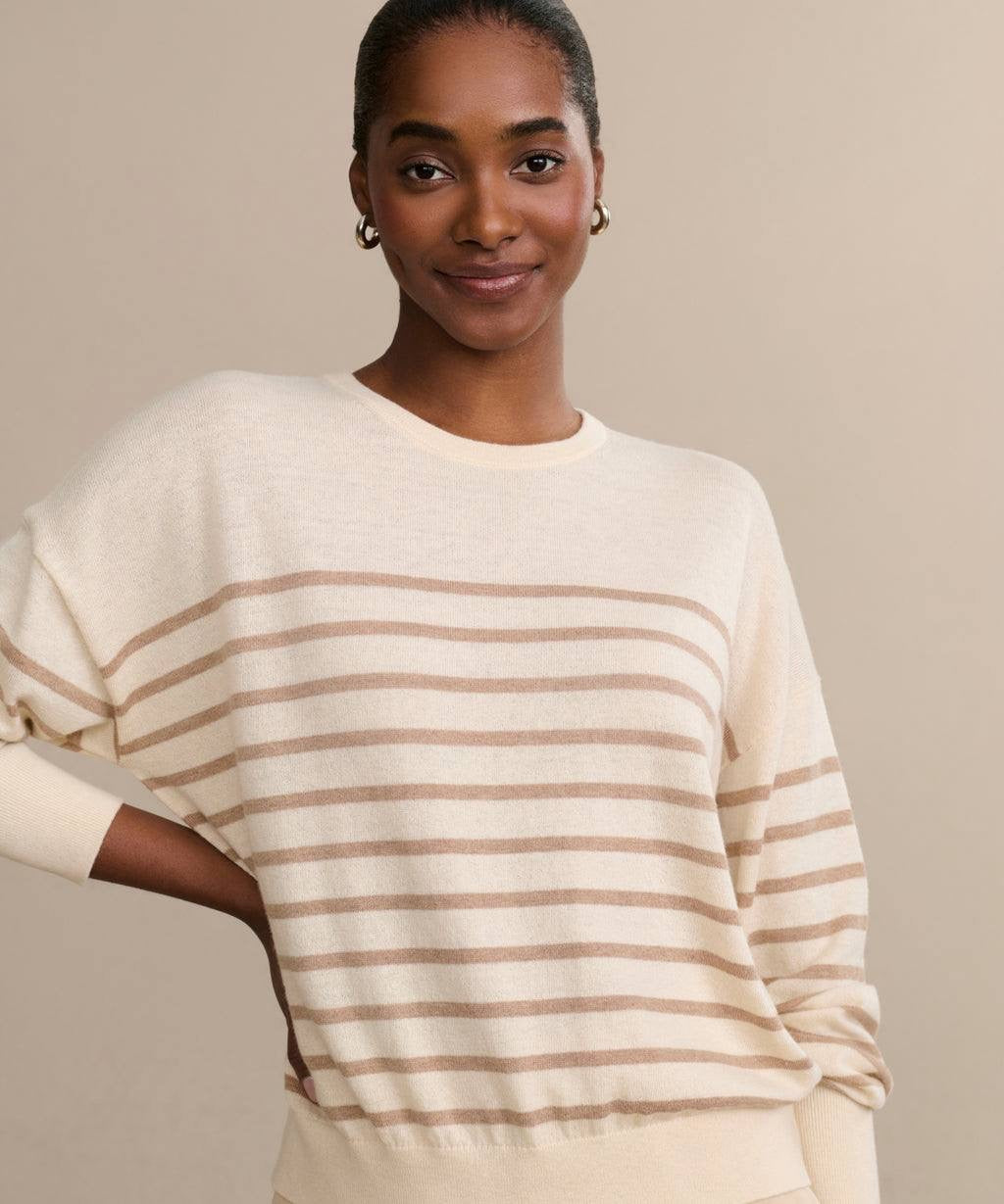 JK Avery Crewneck Pullover Sweater