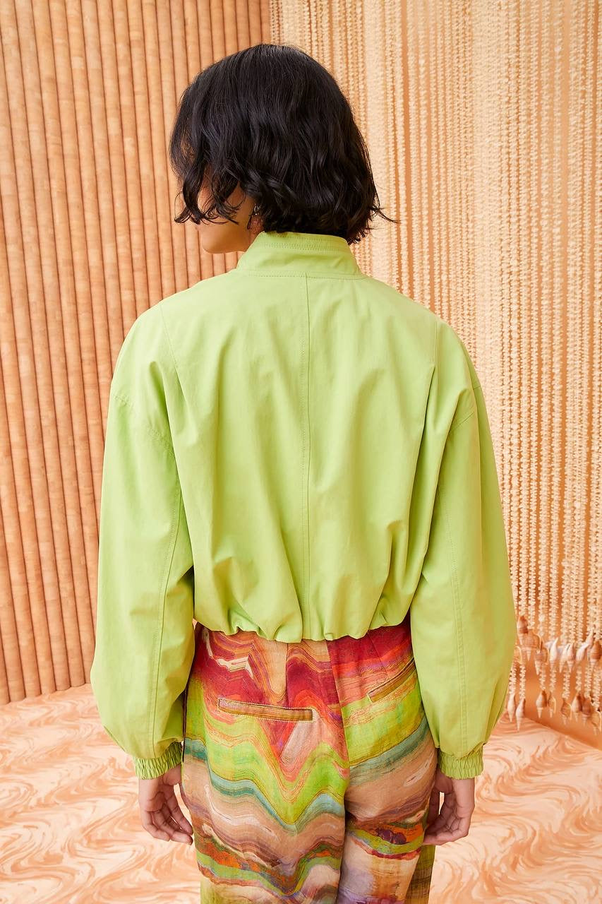 UJ Alessa Cropped Cotton Jacket