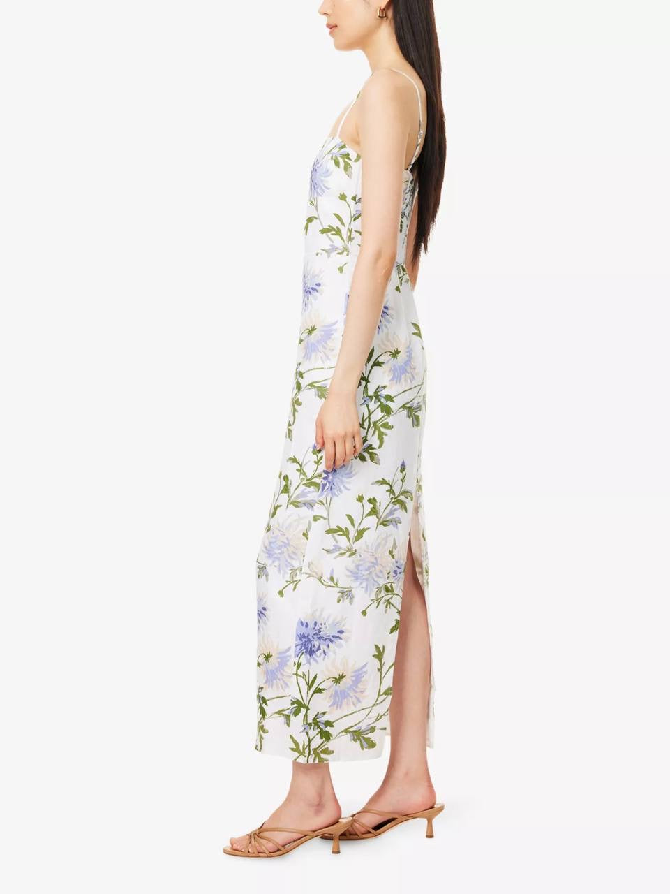 3 Colors! Ref Frankie Linen Midi Maxi Dress