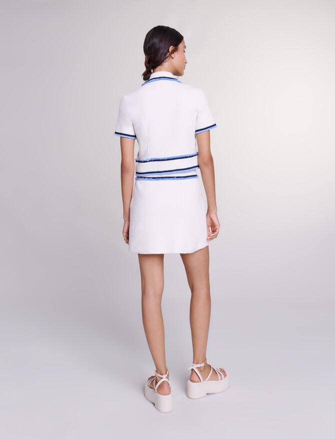 MJ Mirsala Terry Knit Cardigan Top | Jirsal Mini Skirt | Set