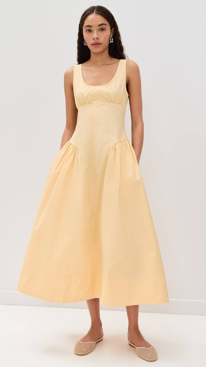 PS Kendall Cotton-Blend Midi Dress