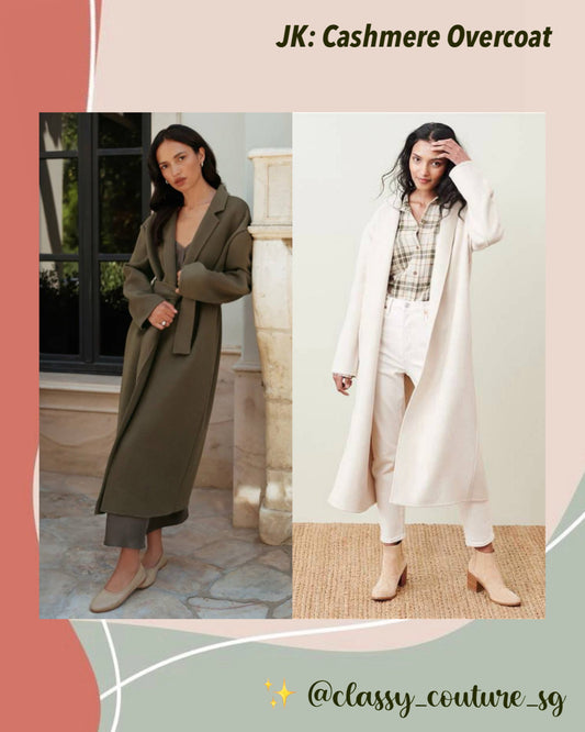Few! JK Cashmere Overcoat | wrap coat
