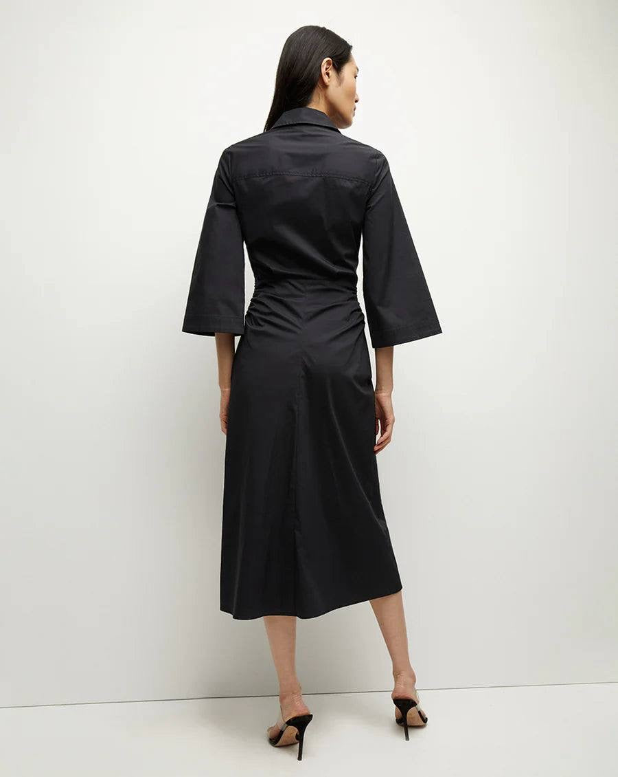 VB Haydon Stretch-Cotton Midi Dress