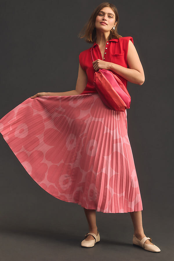 MMK Myy & Kyllikki Unikko Pleated Midi Skirt