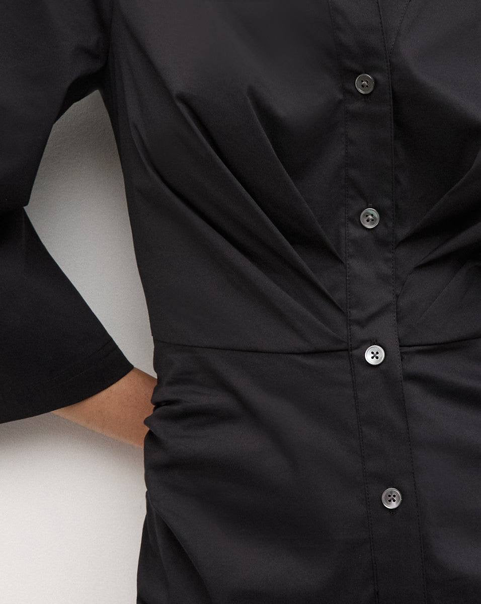 VB Haydon Stretch-Cotton Midi Dress