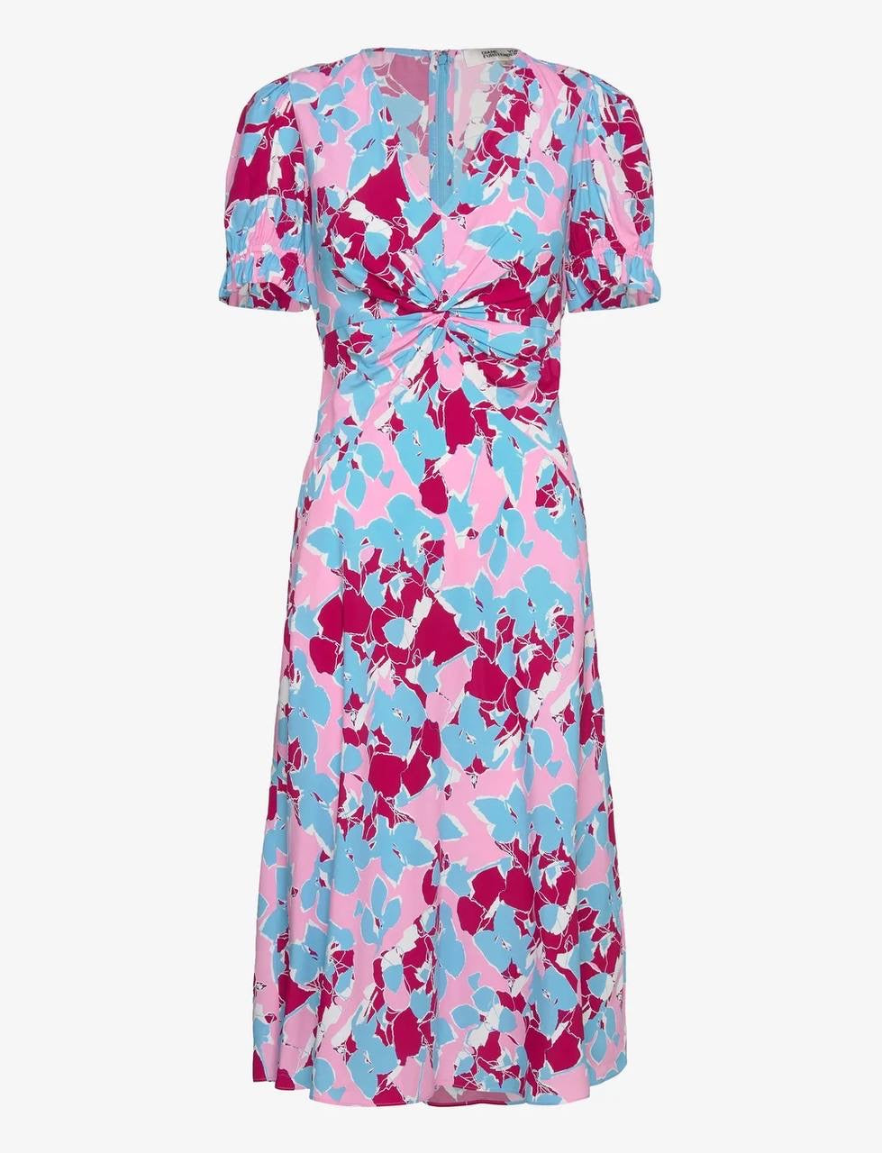 DVF Anaba Twisted Midi Dress
