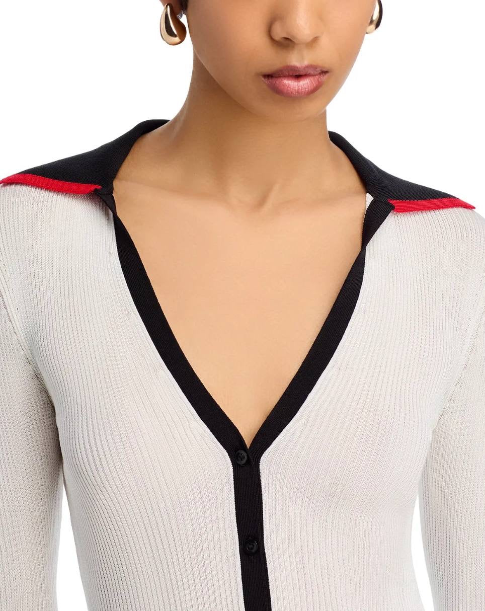 AO Nealie Colorblocked Cardigan