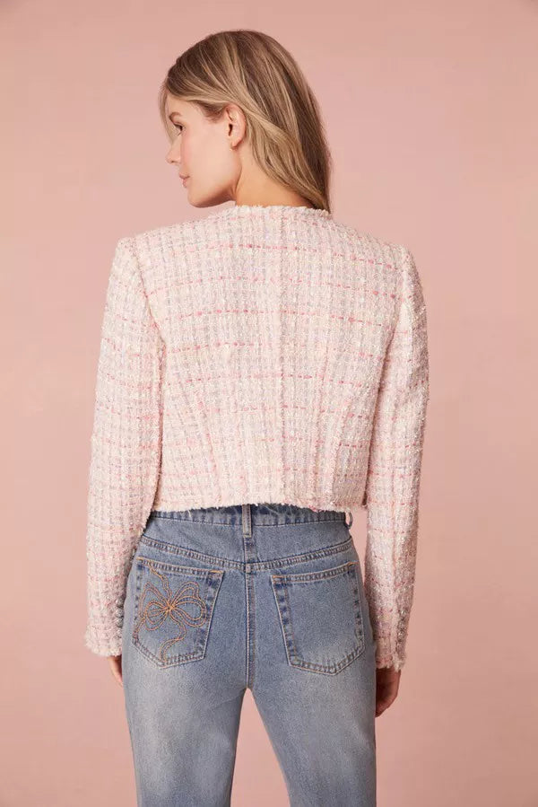 LSF Falima Tweed Cropped Jacket