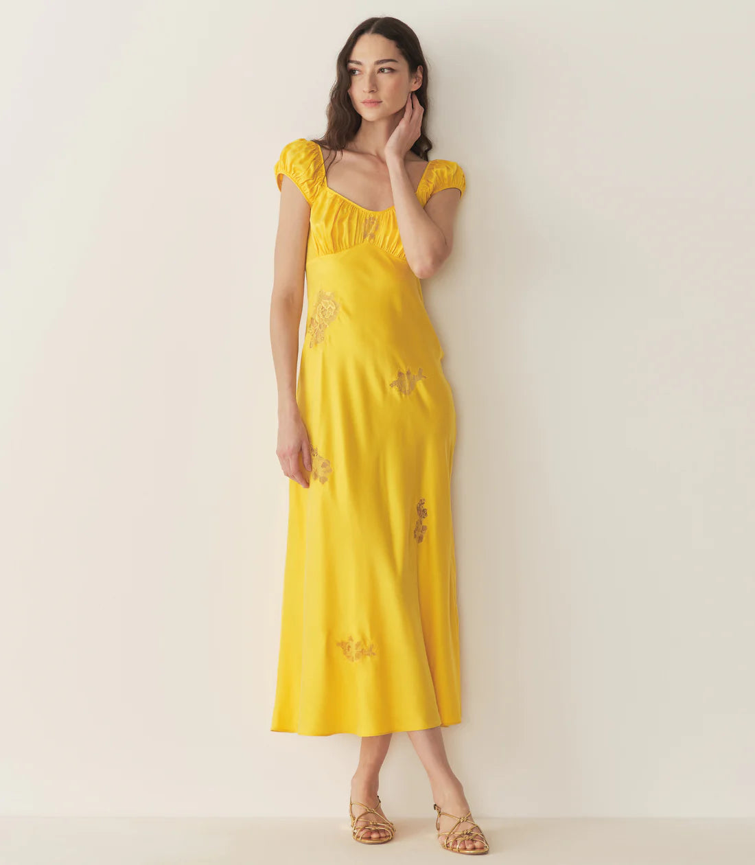 DN Gwendolyn Silk Midi Dress