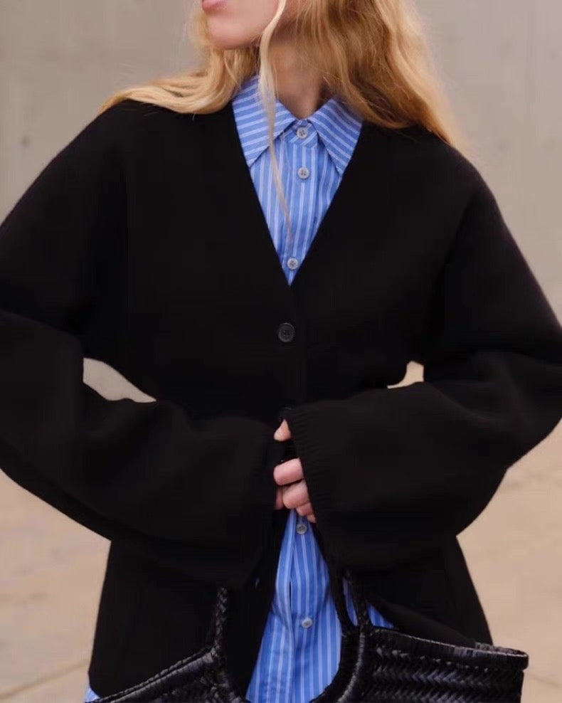 AA Aldea Oversized Cotton Button Down Shirt