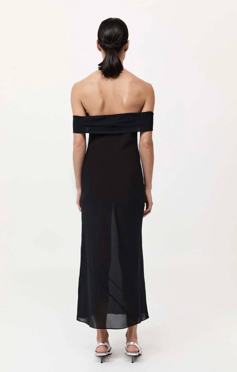 SA Silk Off The Shoulder Dress
