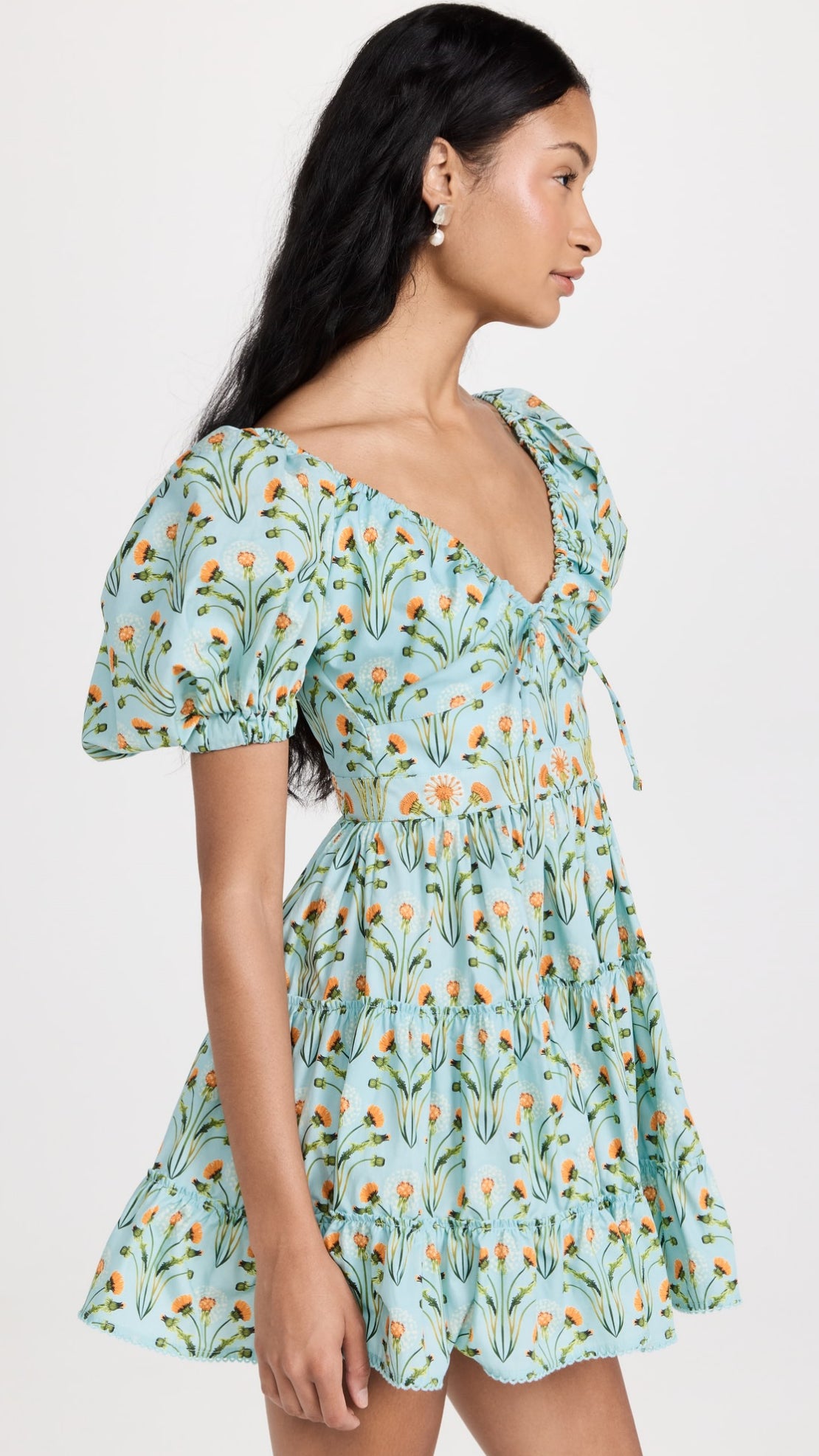 AB Manzanilla Diente De Leon Amanecer Cotton Mini Dress