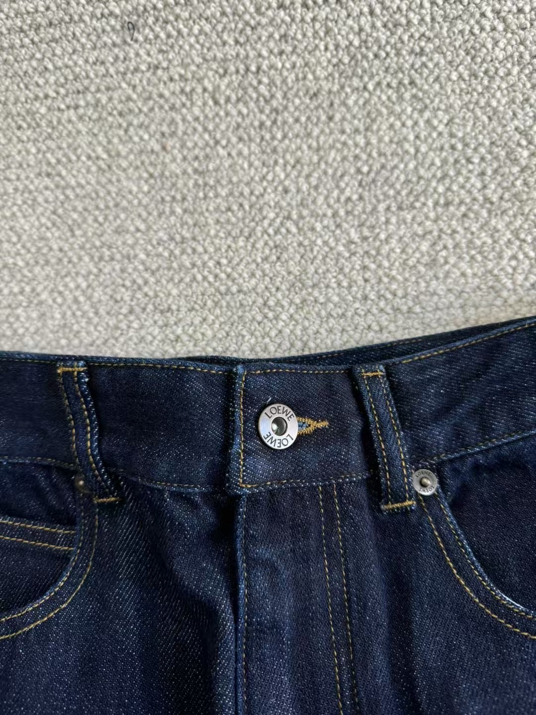 LW Anagram Barrel Denim Jeans Pants